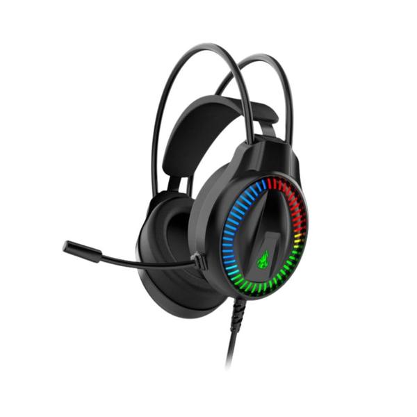 Imagem de Headset Gamer K-mex Ar89 7.1 Virtual Surround Usb Preto/RGB