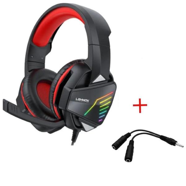 Imagem de Headset Gamer Lehmox Hyper Gt-F10 Led Usb P2