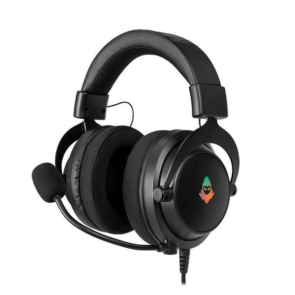 Headset Gamer Mancer Aura, Rainbow, Drivers 50mm, Preto, MCR-AUR-RGB01 Headset Gamer Mancer Aura, Rainbow, Drivers 50mm, Preto, MCR-AUR-RGB01