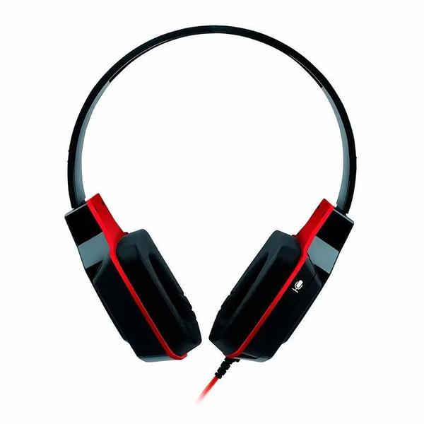 Imagem de Headset Gamer Multilaser P2 Cabo De Nylon Preto E Vermelho - Ph120