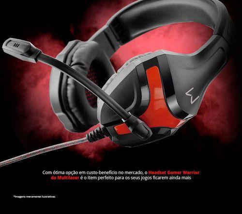 Imagem de Headset Gamer Multilaser Warrior Ph101