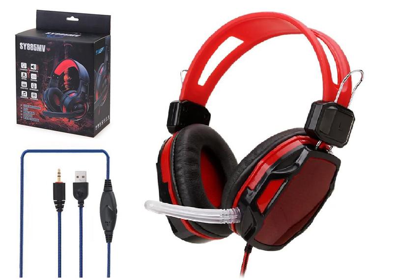 Imagem de Headset Gamer Para Ps4/Cel 1 Plug Sy833-1p+ Us