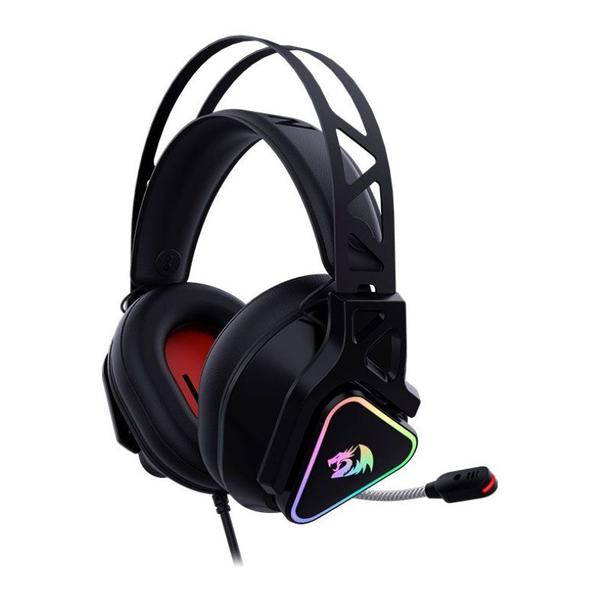 Imagem de Headset Gamer Redragon Cadmus, RGB, Som Surround 7.1, Drivers 53mm, Preto, H370