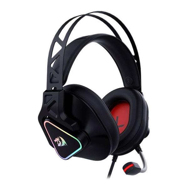 Imagem de Headset Gamer Redragon Cadmus, RGB, Som Surround 7.1, Drivers 53mm, Preto, H370