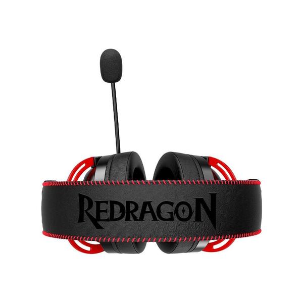 Imagem de Headset Gamer Redragon Diomedes Som Surround 7.1 Drivers 53mm Preto e Vermelho - H388