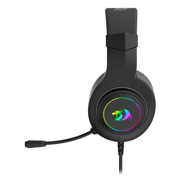 Imagem de Headset Gamer Redragon Hylas Usb 7.1 Rgb Preto