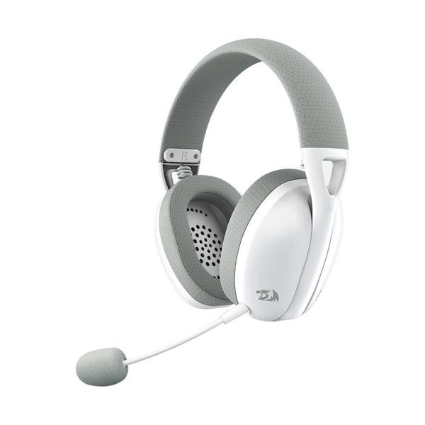 Imagem de Headset Gamer Redragon IRE PRO, Branco - H848G