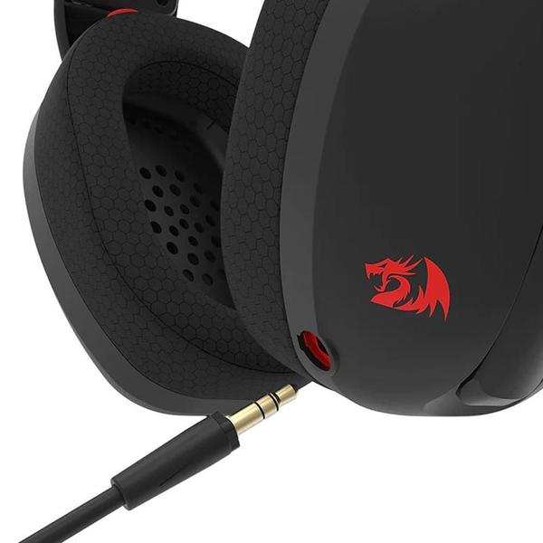 Imagem de Headset Gamer Redragon Ire Wireless 40mm Preto