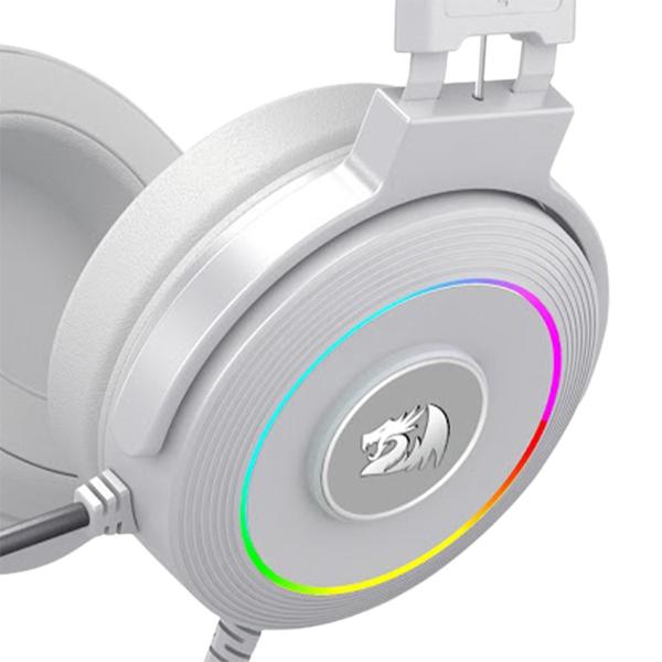 Imagem de Headset Gamer Redragon Lamia 2 H320W-RGB 7.1 Surround / USB / Suporte - Lunar White