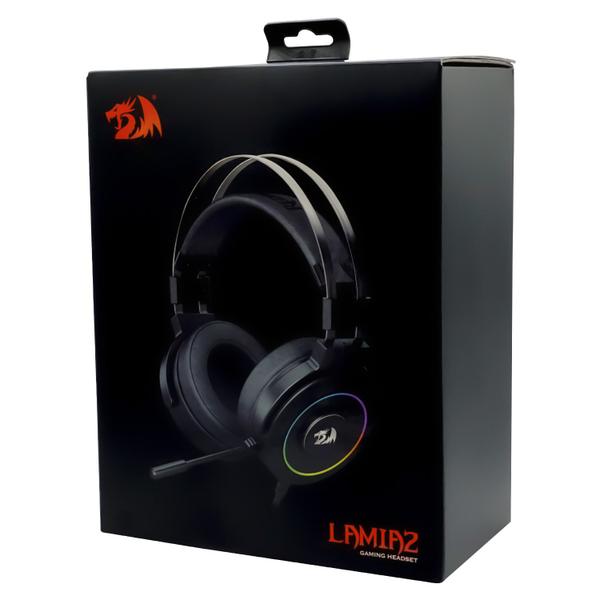 Imagem de Headset Gamer Redragon Lamia H320-RGB com Suporte / 7.1 Surround - Preto