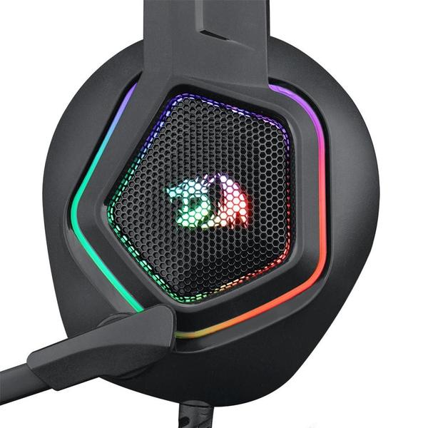 Imagem de Headset Gamer Redragon Medea H280 RGB Preto