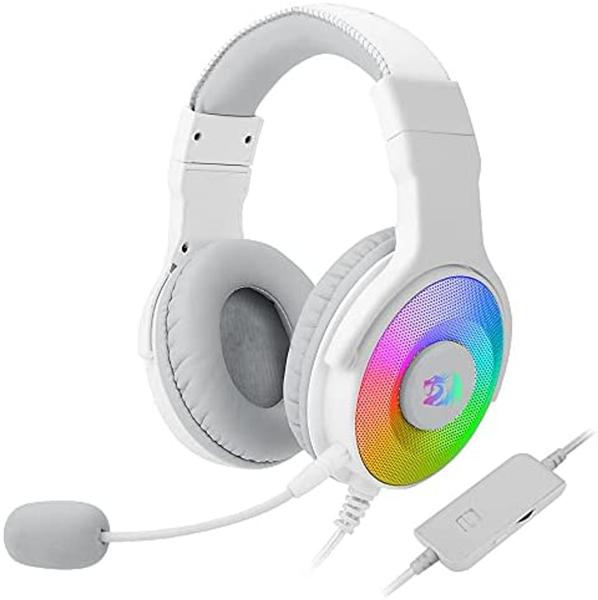 Imagem de Headset Gamer Redragon Pandora 2 RGB Drivers 50mm Branco