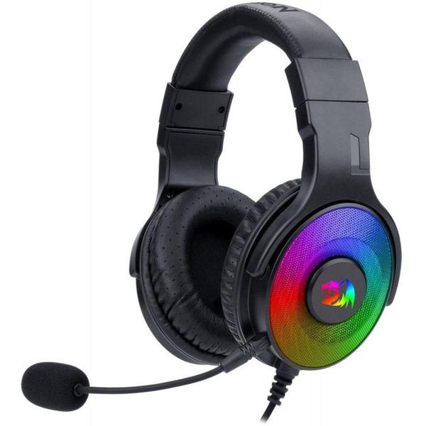 Imagem de Headset Gamer Redragon Pandora 2, RGB, P3/USB, Driver 50mm, Preto - H350RGB-1