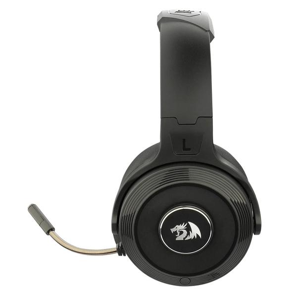 Imagem de Headset Gamer Redragon Pelops H818 Wireless / 2.4GHZ / com Transmissor USB- Preto e Vermelho