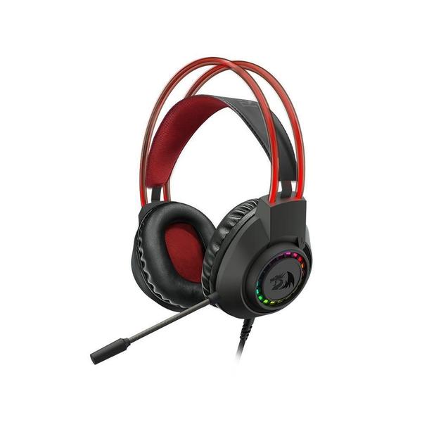 Imagem de Headset Gamer Redragon Scream Rgb Com Fio Preto