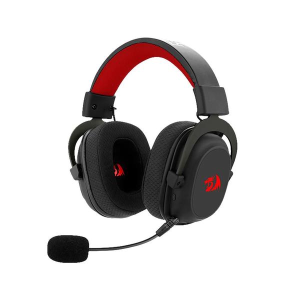 Imagem de Headset Gamer Redragon Zeus Pro Sem Fio 2.4Ghz 7.1 Rgb Preto