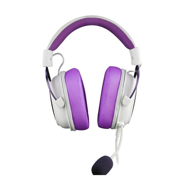 Imagem de Headset Gamer Redragon Zeus X Branco Com Roxo Rgb H510wp-rgb