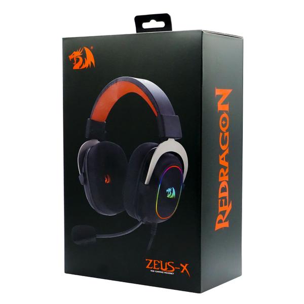 Imagem de Headset Gamer Redragon Zeus X H510-RGB / 7.1 Surround / RGB - Preto