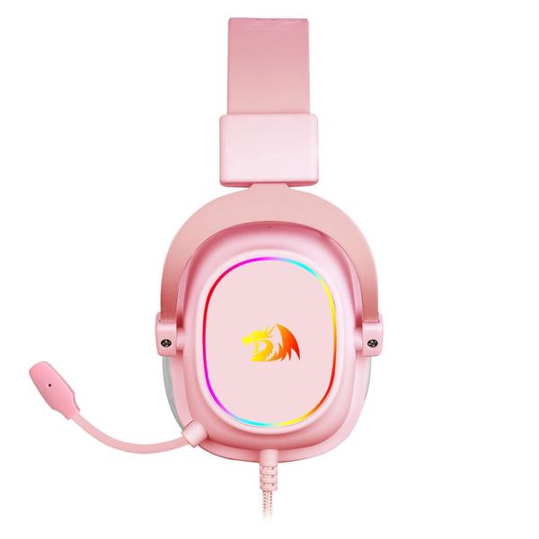 Imagem de Headset Gamer Redragon Zeus X - Usb - Drivers 53Mm - Pink