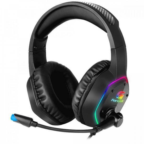 Imagem de Headset Gamer Rgb Blackfire Preto Fortrek