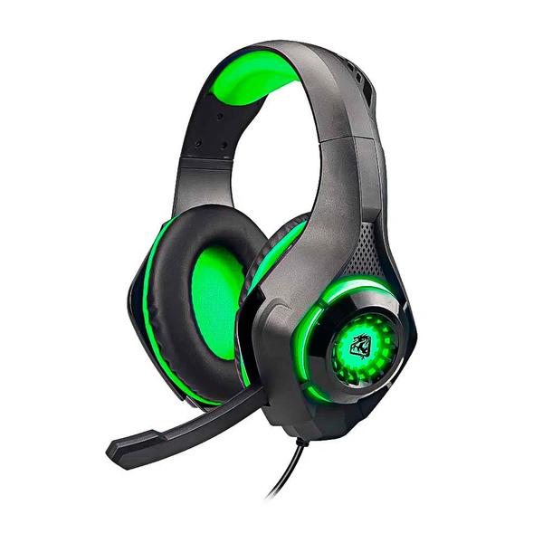 Imagem de Headset Gamer Ryoko Led Verde HGRO2 Multiplataforma