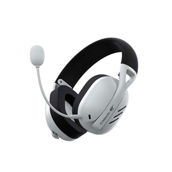 Imagem de Headset Gamer Sem Fio Havit Fuxi H3, 7.1 surround, Driver 40mm, BT e USB, Preto e Branco