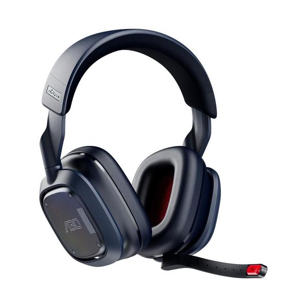 Imagem de Headset Gamer Sem Fio Logitech G Astro A30, Drivers 40mm, Bluetooth, PS e PC, Azul Escuro - 939-002007