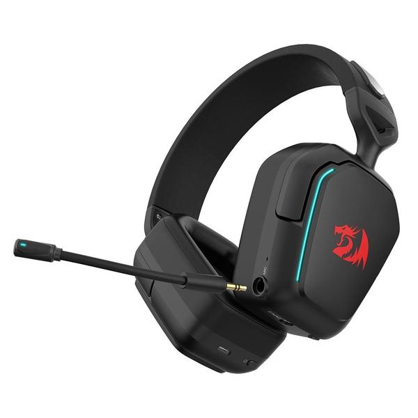 Imagem de Headset Gamer Sem Fio Redragon Mira H868 RGB Bluetooth Preto