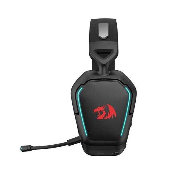 Imagem de Headset Gamer Sem Fio Redragon Mira H868 Rgb Bluetooth Preto