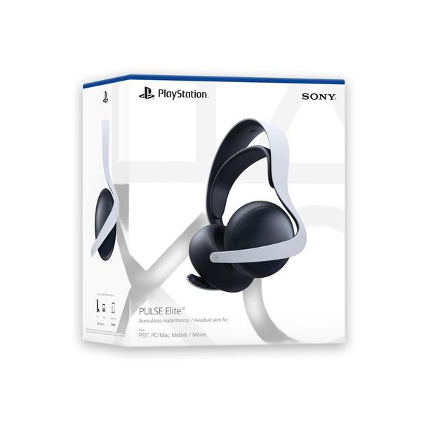 Imagem de Headset Gamer Sony Pulse Elite Bluetooth e USB PS5 Branco