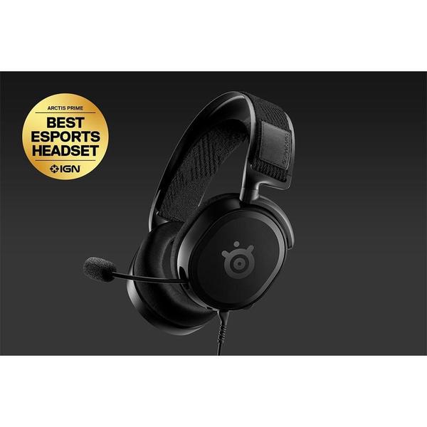 Imagem de Headset Gamer Steelseries Arctis Prime, P3, Adaptador P2, para PC, PS4, PS5, Xbox, Mobile, Microfone retrátil - 61487