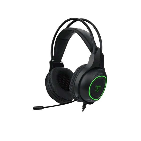 Imagem de Headset Gamer T-Dagger Atlas Drivers 40Mm Pto/Verde T-Rgh201