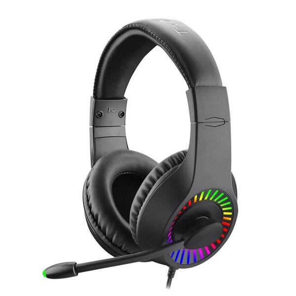 Imagem de Headset Gamer T-Dagger Caspian RGB, Driver de 40mm,, Preto - T-RGH211