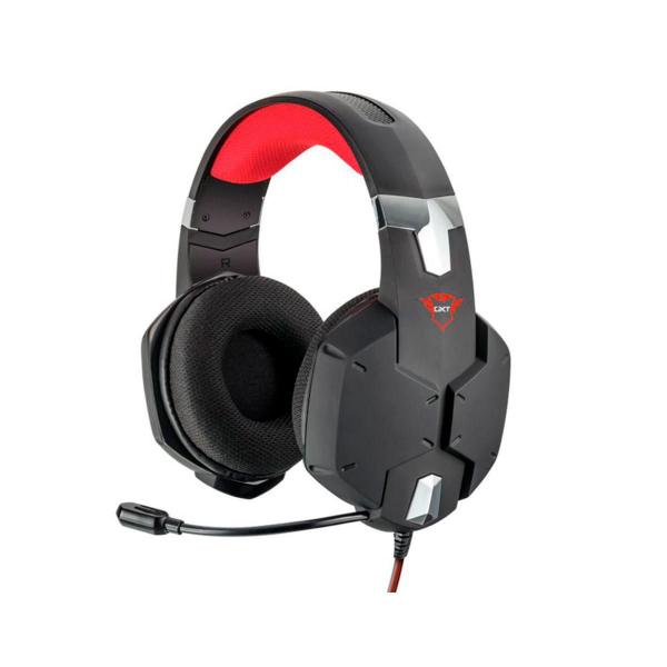 Imagem de Headset gamer trust gxt-322 carus preto/vermelho