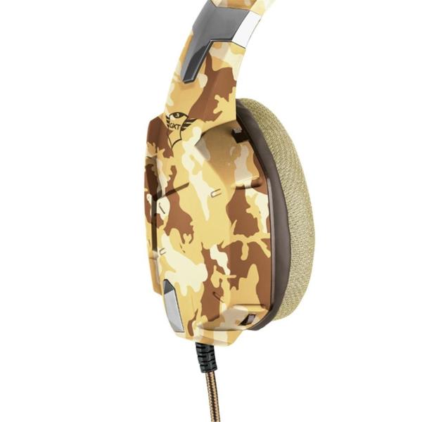 Imagem de Headset gamer trust, gxt 322d carus desert camo - t22125