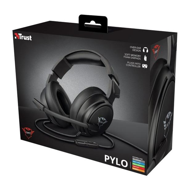 Imagem de Headset Gamer Trust GXT 433 Pylo Multiplataforma Preto