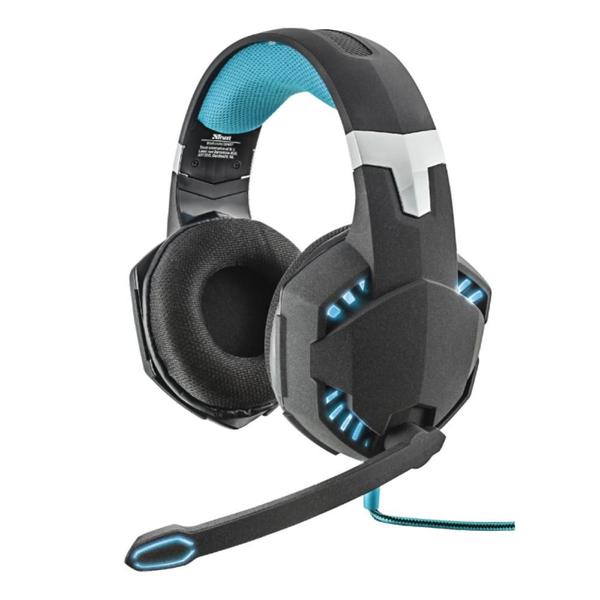 Imagem de Headset Gamer Trust Gxt363 Vibration 7.1 Preto/azul, T20407