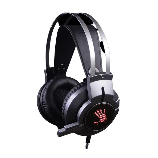 Imagem de Headset Gamer USB 7.1 Bloody G437 LED Com Microfone Preto