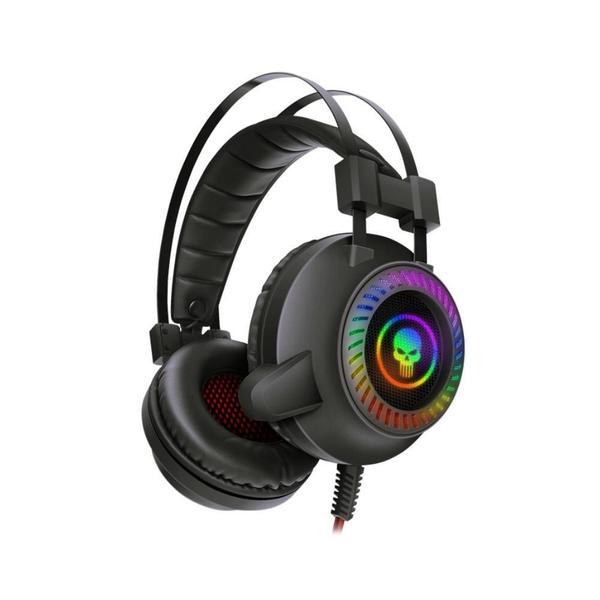 Imagem de Headset Gamer Usb 7.1 Surround Led Caveira 0591 Bright