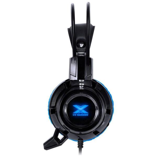 Imagem de Headset Gamer Vinik VX Gaming Taranis V2, Drivers 40mm, Preto e Azul - 29870