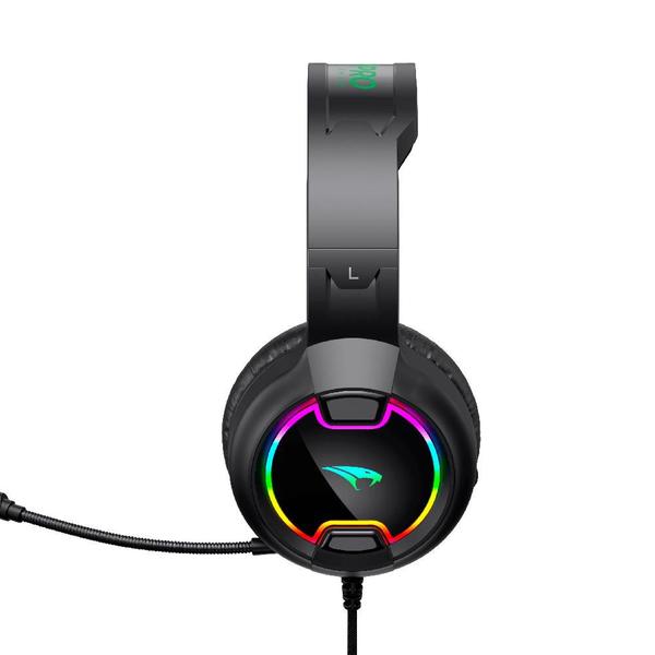 Imagem de Headset Gamer Viper Pro Mamba com Microfone Omnidirecional removível RGB USB Preto