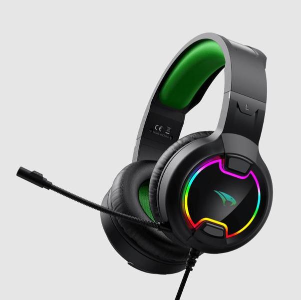 Imagem de Headset Gamer Viper PRO RGB Mamba Vivensis - 403  PRETO/VERDE