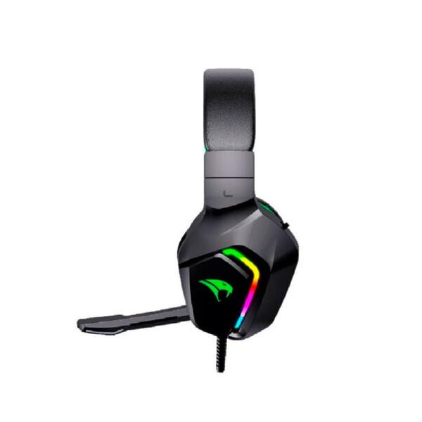 Imagem de Headset Gamer Viper Pro V1404 Naja RGB USB Microfone Omnidirecional Preto Vivensis