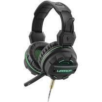 Imagem de Headset Gamer Warrior Magne P2+USB Com LED Verde - PH143