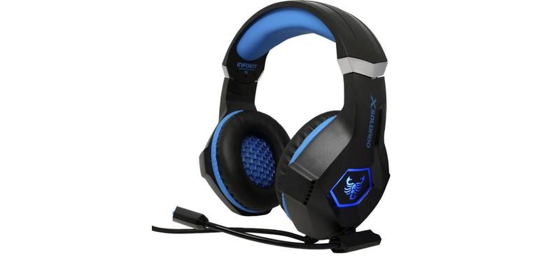 Imagem de Headset Gamer Xsoldado Gh-X1000 Super Bass Com Led Infokit