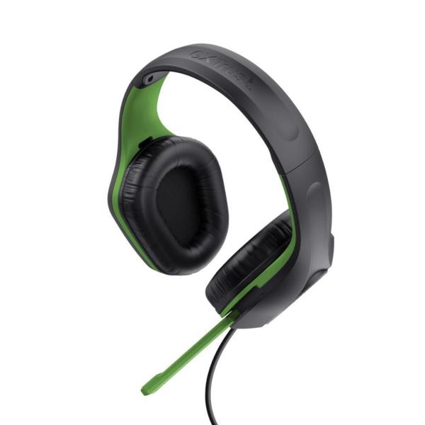 Imagem de Headset Gamer Zirox Drivers Xbox Preto Verde T24994 Trust