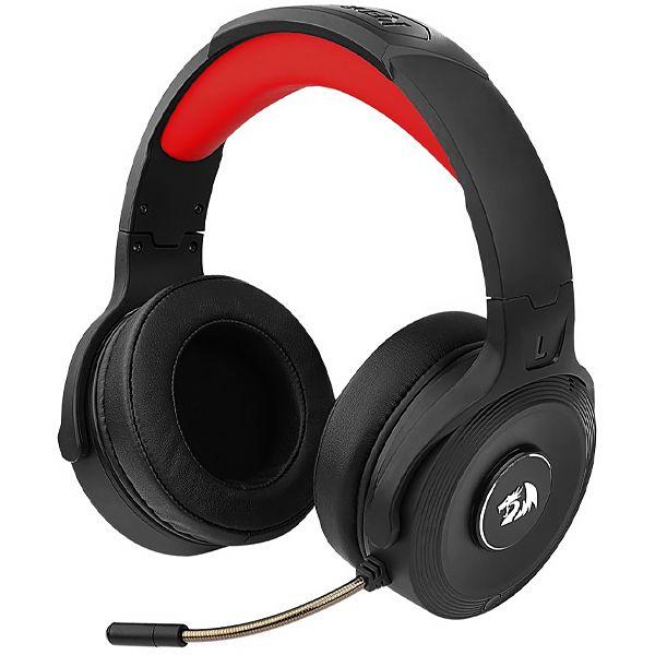 Imagem de Headset Gaming Sem Fio Redragon Pelops H818 7.1 com 3.5 MM- Preto/ Vermelho