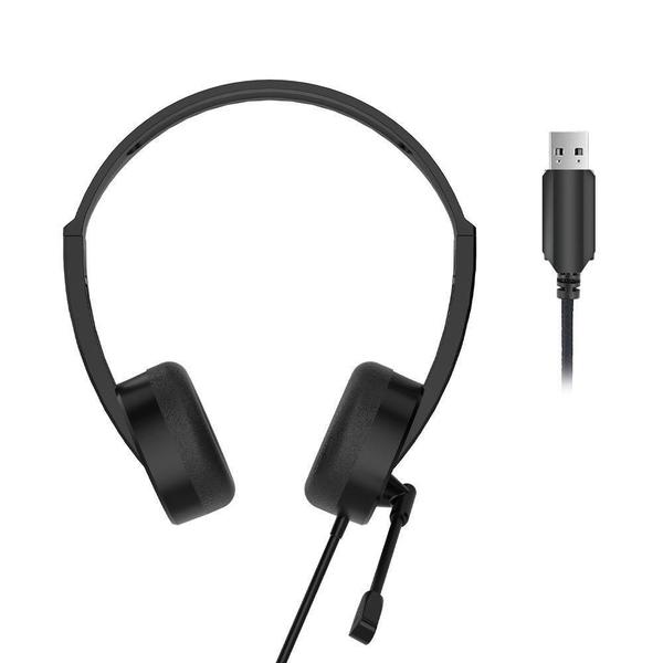 Imagem de Headset Lecoo Estéreo Usb Preto Ht106