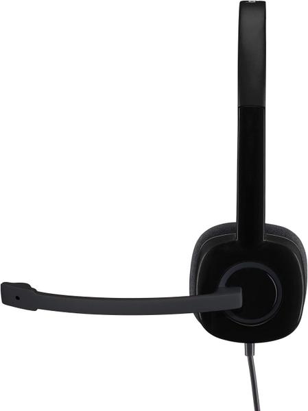 Imagem de Headset Logitech H151 Redução Ruído P3 3.5mm Com Microfone 