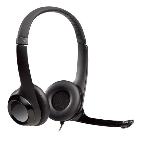 Imagem de Headset Logitech H390 USB - Preto (981-000014)